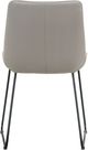 Moe's Home Collection Villa 2-Piece Grey Dining Side Chair Set-2