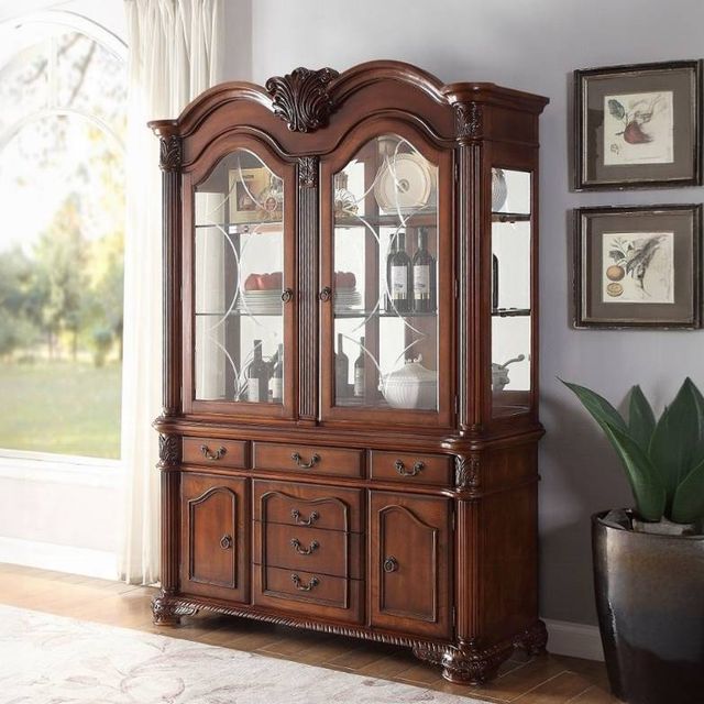ACME Furniture Chateau De Ville Cherry Buffet with Hutch-1