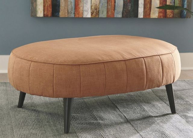 Signature Design by Ashley® Hollyann Rust Oversized Accent Ottoman-3
