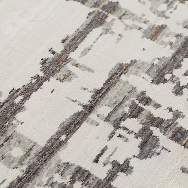 Rizzy Home Ankara  Ivory/Gray 5'x8' Rectangular Rug-2