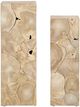 Crestview Collection Jackson 2-Piece Natural Pedestal Set-1