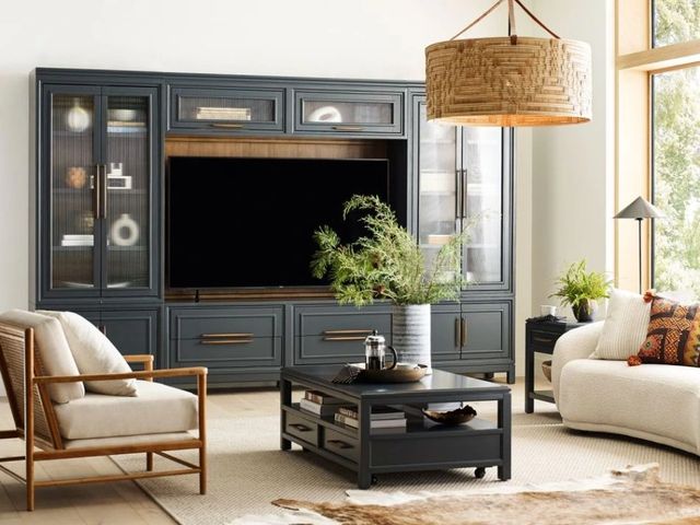 aspenhome® Alexander Midnight Entertainment Wall-1
