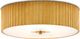 Currey & Company Caravel Gold Leaf Flush Mount Lighting-0