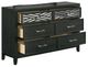 New Classic® Home Furnishings Obsidian Black Dresser-3