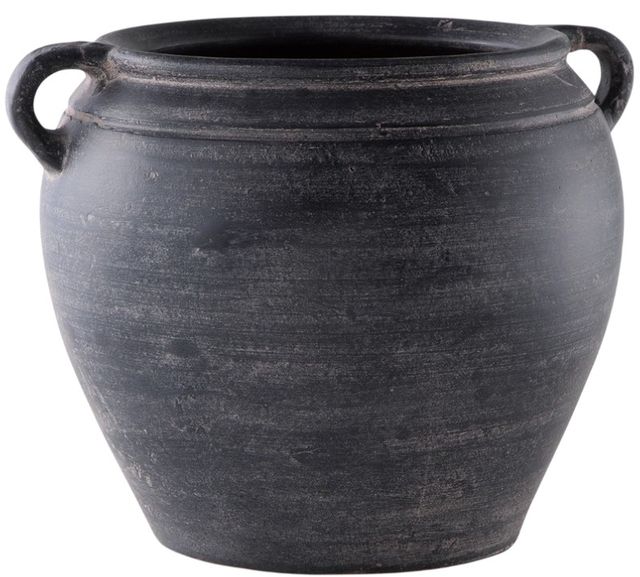 Signature Design by Ashley® Meadie Distressed Black Vase-0