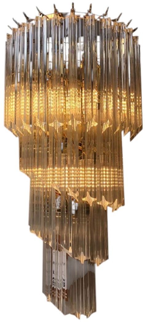 Michael Amini® Spiral Clear 5-Light Wall Sconce-0