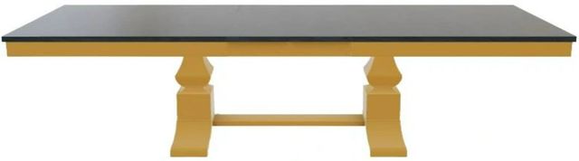 Mavin Customizable 38" x 84" Cosmo Extendable Dining Table with 2 Leaves-1