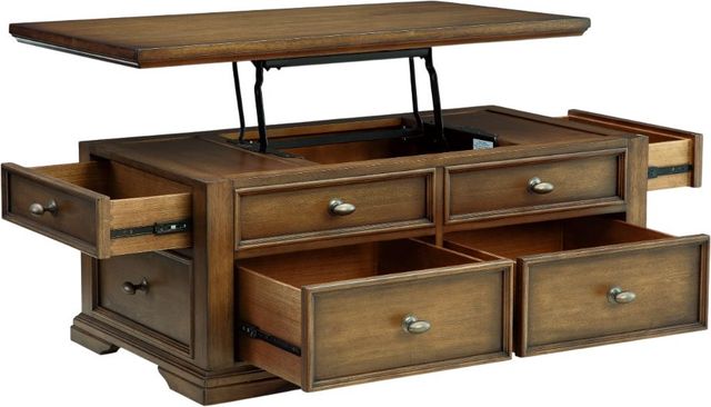 Signature Design by Ashley® Channley Brown Lift Top Cocktail Table-3