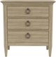 Riverside Furniture Amelia Nutmeg 3-Drawer Nightstand-2