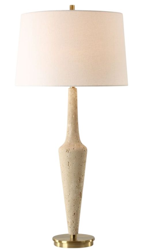 Uttermost® Juliet Travertine Table Lamp-0