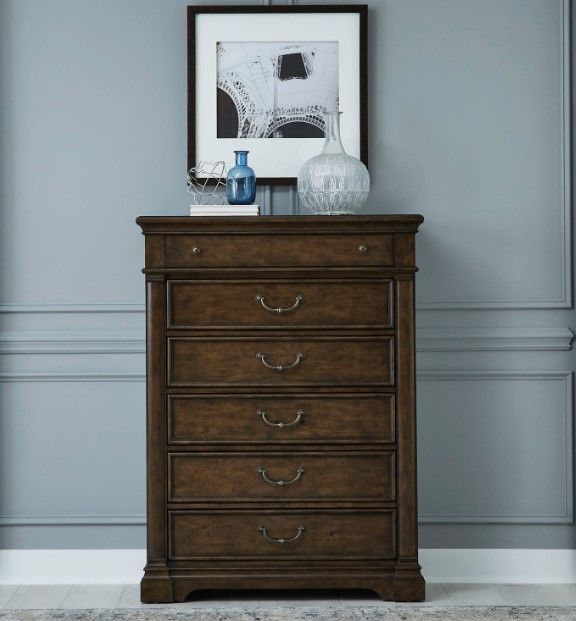 Liberty Furniture Arden Road Satin Cherry Chest-1