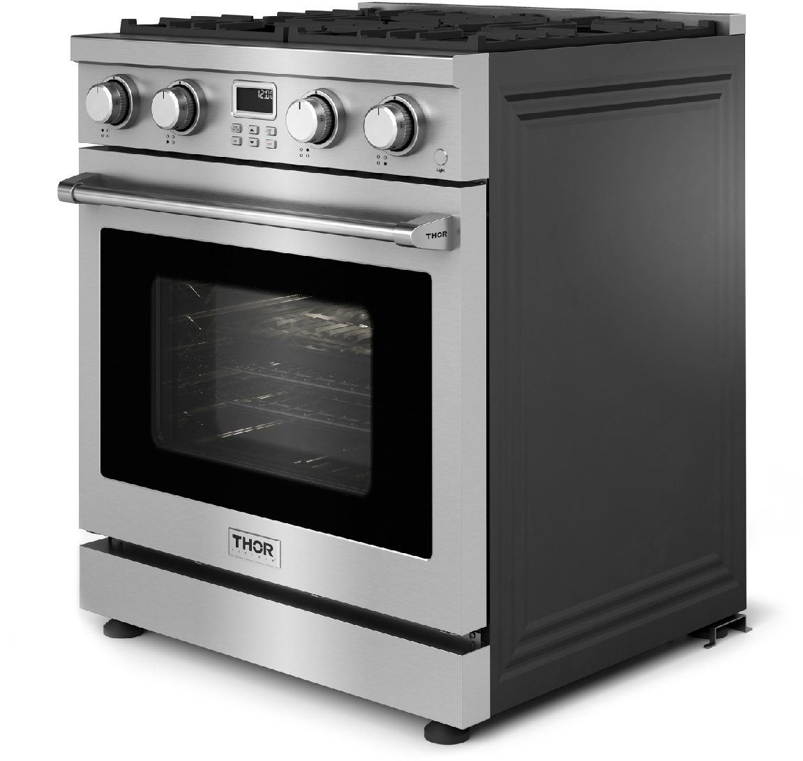 Thor Kitchen® 4 Piece Stainless Steel Gas Kitchen Package