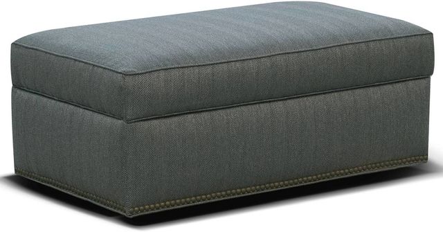 Creek Side Customs Customizable June Storage Ottoman with Nailhead Trim-4
