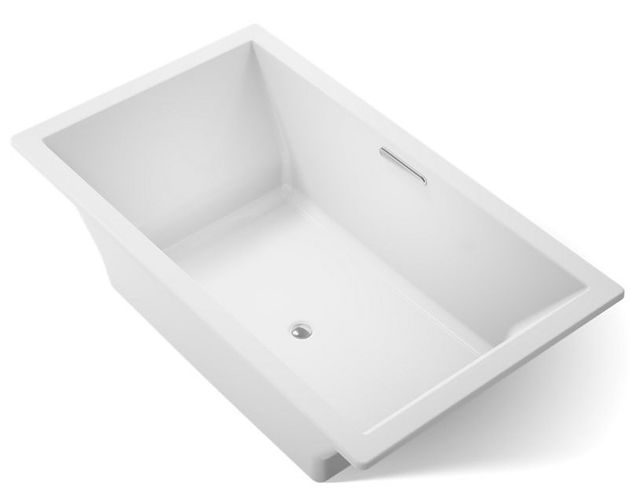 KOHLER® Underscore® Ice Gray 72" x 42" Drop-In Bath with Bask® Heated Surface-0