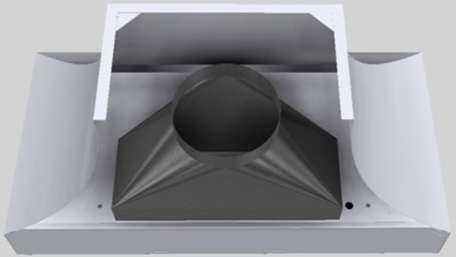 Vent-A-Hood® Designer Series 48" White Wall Mounted Range Hood-2