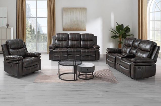 New Classic® Home Furnishings Kellen Brown Manual Glider Recliner-1