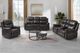 New Classic® Home Furnishings Kellen Brown Manual Glider Recliner-1