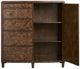 Magnussen Home® Rowan Espresso Brown Door Chest-4