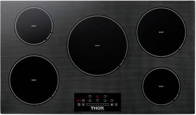 Thor Kitchen® 4 Piece Stainless Steel Induction Kitchen Package-3