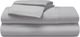 BEDGEAR® Flannel Performance® 4-Piece Light Gray Queen Sheet Set-0