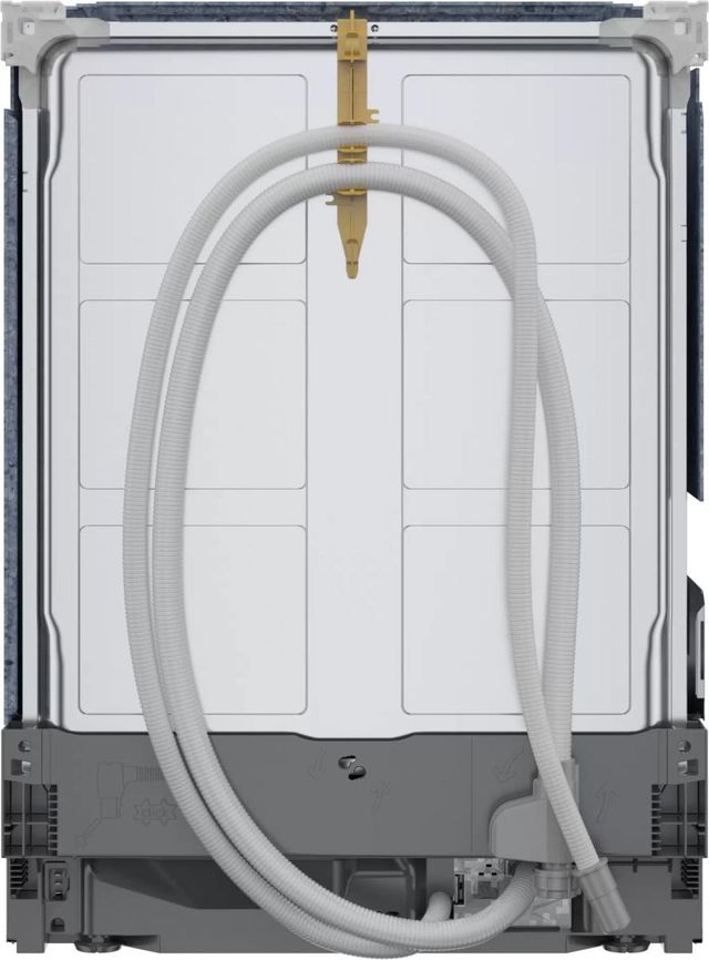 Bosch® 300 Series 24" Stainless Steel Front Control Built In Dishwasher-2