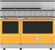 Hestan 48" Custom Color 5-Burner Duel Fuel Range with Griddle-5