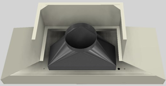 Vent-A-Hood® 60" Biscuit Wall Mounted Range Hood-1