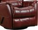HomeStretch Mercury Red Manual Swivel Glider Recliner-3