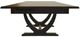 Mavin Customizable 38" x 84" Concave Extendable Dining Table with 2 Leaves-2