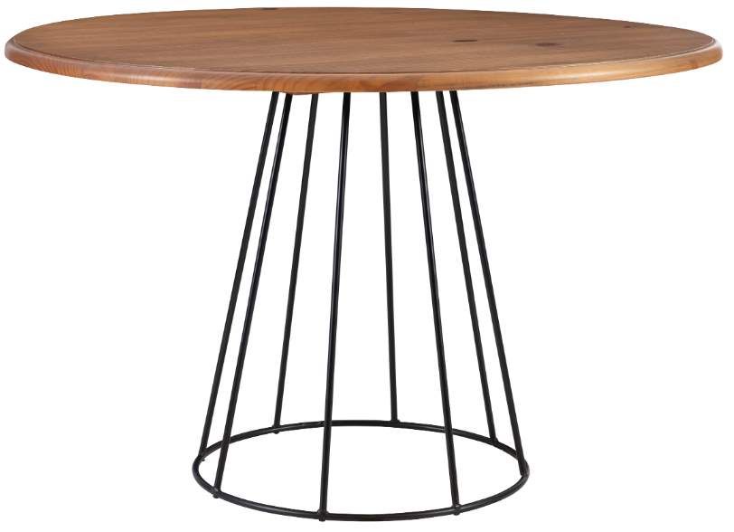 Powell® Sabine Sedona Black/Rustic Honey Dining Table