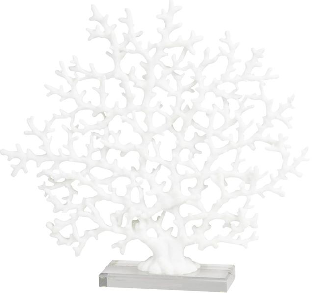 Deco Marche White Coral Sculpture-0