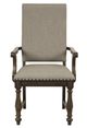 Homelegance® Stonington Beige Dining Arm Chair-2