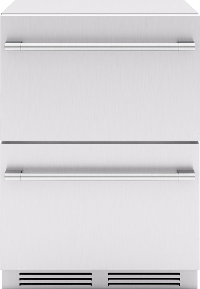 Zephyr Presrv™ 5.1 Cu. Ft. Stainless Steel Outdoor Refrigerator Drawers-0