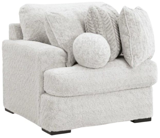 Signature Design by Ashley® Cuddle Plush 3-Piece Arctic Small Spaced Sectional-2