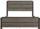 Mazin Furniture Vestavia Antique Gray/Dark Brown Eastern King Bed-2
