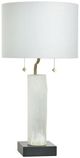 Stylecraft Tamara Day Jasper White 32"H Table Lamp-1