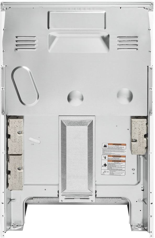 KitchenAid® 30" White Freestanding Electric Convection Range-3
