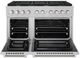 ZLINE Paramount 48" Satin Stainless Steel Pro Style Dual Fuel Range-1
