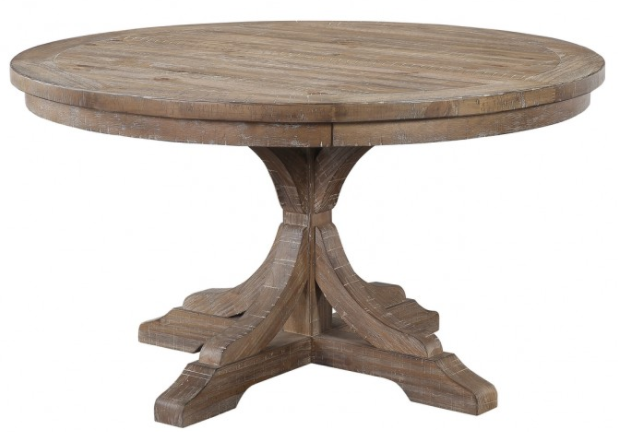 Winners Only® Augusta Brown 54" Round Table
