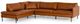 VIG Furniture Divani Casa Sherry 2-Piece Cognac Leather Left-Arm Facing Sofa Sectional and Chaise-2