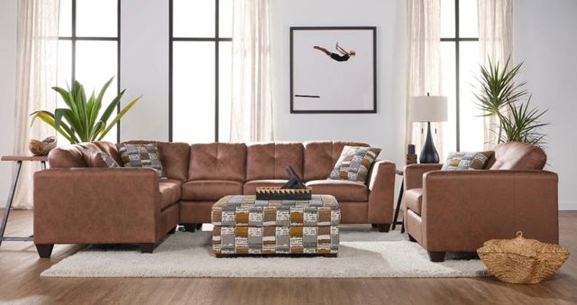 Hughes Furniture® 22600 2-Piece Mylo Timber L-Shape Sectional-1