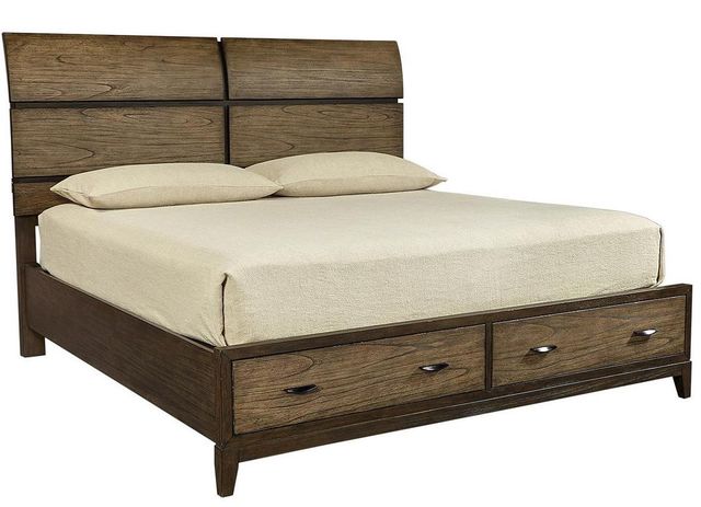 aspenhome® Westlake Portobello California King Sleigh Storage Bed-0