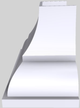 Vent-A-Hood® Designer Series 48" White Wall Mounted Range Hood-1