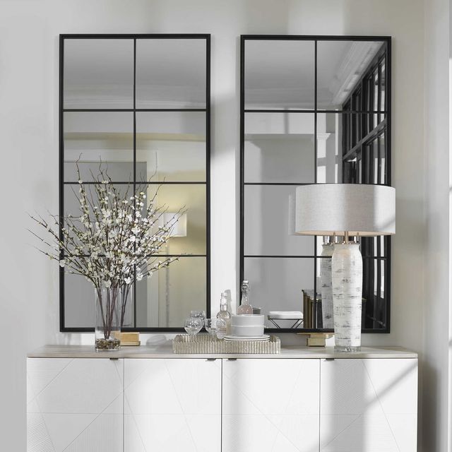 Uttermost® Rousseau Black Mirror-1