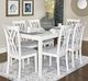 Powell® Starla 7-Piece Gray/White Dining Set-1