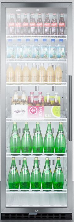 Summit® Commercial Series 12.6 Cu. Ft. Stainless Steel Beverage Center-2