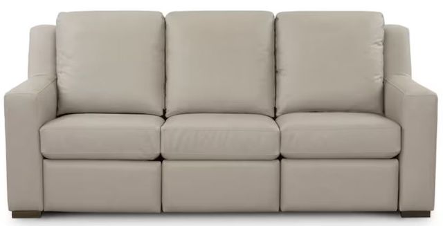 Bassett® Furniture Somers Dove Gray Reclining Sofa-0