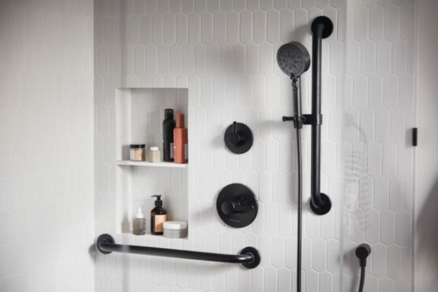  Peerless Precept® Black Matte Hand Shower-1
