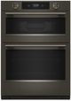 KitchenAid® 30" Black Ore Smart Oven/Micro Combo Electric Wall Oven  with Assisted Cook Cycles-0