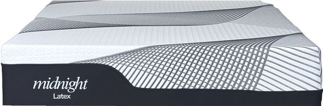 Dreamstar Bedding Foam Collection Midnight 13" Latex Foam Medium Smooth Top Queen Mattress in Box-0